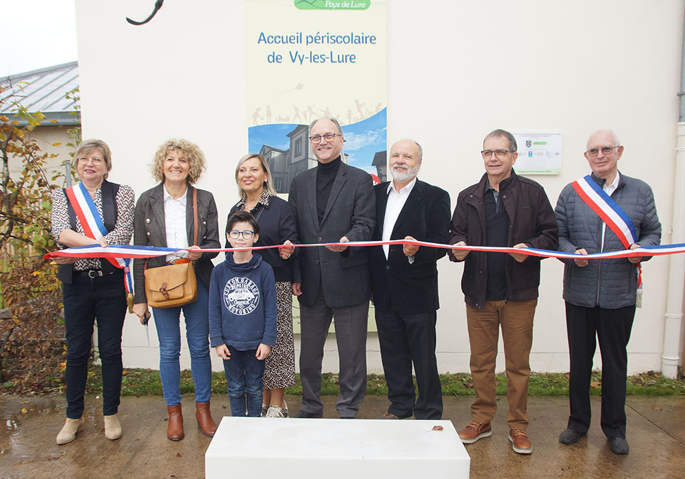 Inauguration à VY-LES-LURE